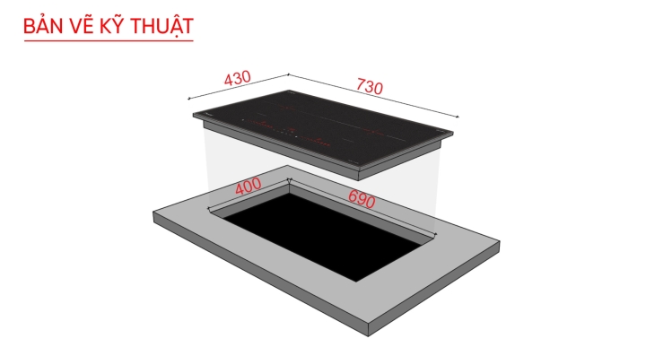 Bếp từ Model: PT-2396